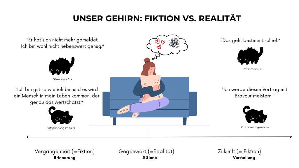 Unser Gehirn Fiktion vs Realität
